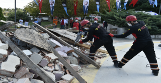 Beşiktaş'ta Deprem Tatbikatı Gerçekleştirildi!