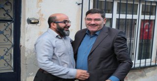 Başkan Hasan Can ve AK Parti Ümraniye İlçe Başkanı Av. Mahmut Eminmollaoğlu’ndan Hac Vazifesini Yerine Getiren 15 Temmuz Gazisi Metin Yaşar’a Ziyaret