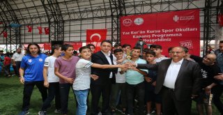 Yaz Kur’an Kursu Spor Okulları Kapanış Töreni Gerçekleştirildi