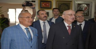 TBMM Başkanı İsmail Kahraman'dan Başkan Kocamaz'a Ziyaret