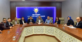 Başkan Dündar'dan AK Parti Osmangazi'ye Teşekkür Ziyareti