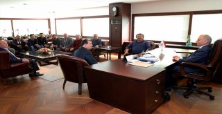 Acıpayam Dernekler Birliğinden Başkan Osman Zolan'a ziyaret