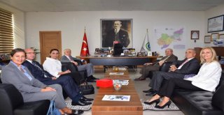 Türk Eğitim Vakfı'ndan Başkan Albayrak'a Ziyaret