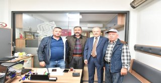 Başkan Kafaoğlu'ndan,Taşıcıyıcılar kooperatifine ziyaret
