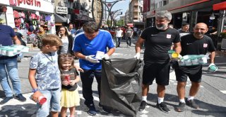 '15 Eylül Dünya Temizli Günü' kapsamında Balıkesir Büyükşehir Belediyesi Çevre Koruma ve Kontrol Daire Başkanlığı ile Balıkesirspor BALTOK takımının ortaklaşa düzenlediği organizasyonda anlamlı bir et