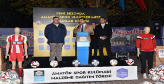 Beşiktaş Belediyesi’nden Amatör Spor Kulüplerine Destek…