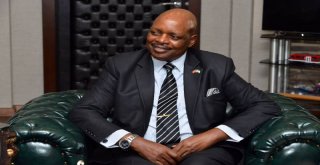 Ruanda Ankara Büyükelçisi?nden Başkan Kocamaz?a Ziyaret