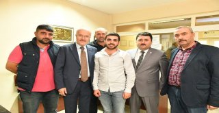 Başkan Kafaoğlu'ndan,Taşıcıyıcılar kooperatifine ziyaret