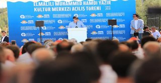 Elmalılı Muhammed Hamdi Yazır Kültür Merkezi törenle açıldı