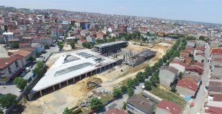 Boğazköy Kültür ve Spor Tesisi İnşaatı Yükseliyor
