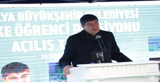 Finike Öğrenci Pansiyonu'nu Dışişleri Bakanı Çavuşoğlu açtı