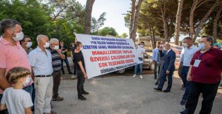 İzmir Büyükşehir Belediyesi’nden köylülere hijyen kiti ve gıda kolisi