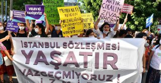 İzmirli kadınlardan hükümete İstanbul Sözleşmesi çağrısı