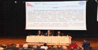 Mersin Büyükşehir Belediyesi'nin 2018 Yılı Bütçe Görüşmeleri Başladı