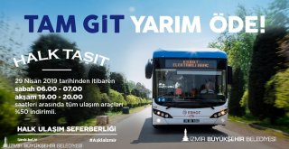 İzmir'de “Halk Taşıt” uygulaması 29 Nisan'dan itibaren başlıyor