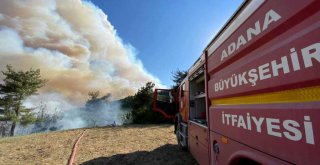 Adana Büyükşehir'den Kozan yangınında tam anlamıyla iş birliği