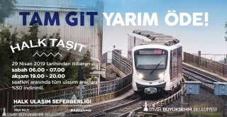 İzmir'de “Halk Taşıt” uygulaması 29 Nisan'dan itibaren başlıyor