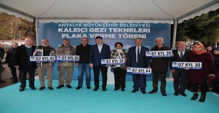 Antalya'da  Teknelere Plaka  Dönemi