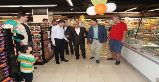 Başkan Hasan Can Market Açılışına Katıldı