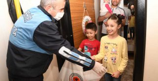 Başkan Demir, çocukları sevindirdi