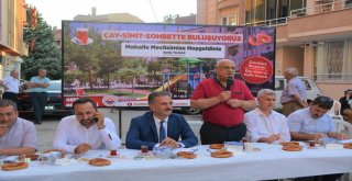 'ÇAY-SİMİT-SOHBET' HALK MECLİSİ DR. ZİYA KAYA MAHALLESİNDE