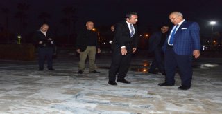 Başkan Kocamaz, Atatürk Parkı?nda Devam Eden Çalışmaları İnceledi
