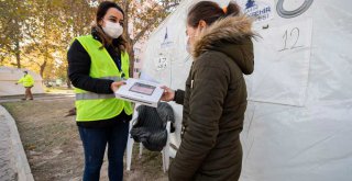Büyükşehir’den depremzede çocuklara tablet desteği