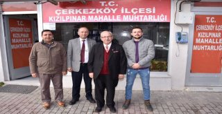 Başkan Albayrak'tan Çerkezköy İlçesi Muhtarlarına Ziyaret