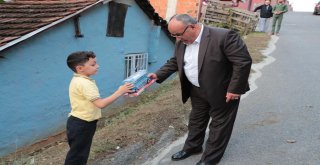 Başkan Hasan Can ve AK Parti Ümraniye İlçe Başkanı Av. Mahmut Eminmollaoğlu Ümraniyeli Hacı Yusuf Tatar’ı Ziyaret Etti