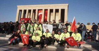 Pedallar Mustafa Kemal Atatürk İçin Çevrildi