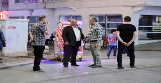 Başkan Hasan Can Gündüzü Ayrı Gecesi Ayrı Güzel Alemdağ Caddesi'ni Gezerek Vatandaşlar ve Esnaflar ile Sohbet Etti