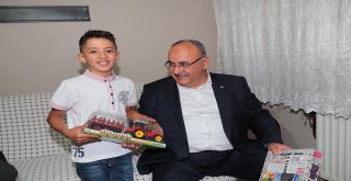 Başkan Hasan Can 15 Temmuz Gazisi Öner Uğur’a Taziye Ziyaretinde Bulundu