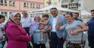 'ÇAY-SİMİT-SOHBET' HALK MECLİSİ BALIKPAZARI MAHALLESİNDE