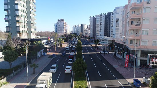 Sinanoğlu Caddesi'ne yeni asfalt