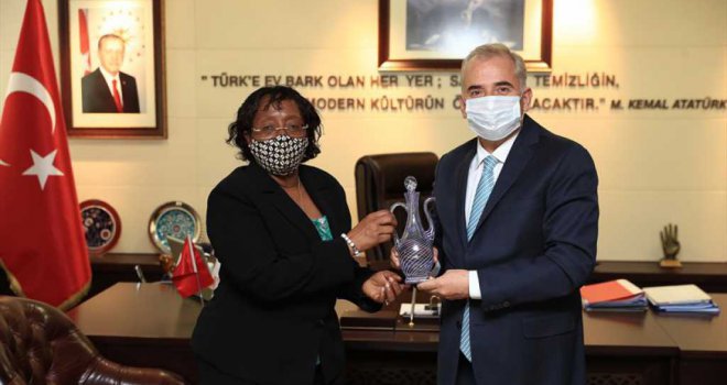 Tanzanya Büyükelçisi'nden Başkan Zolan'a ziyaret