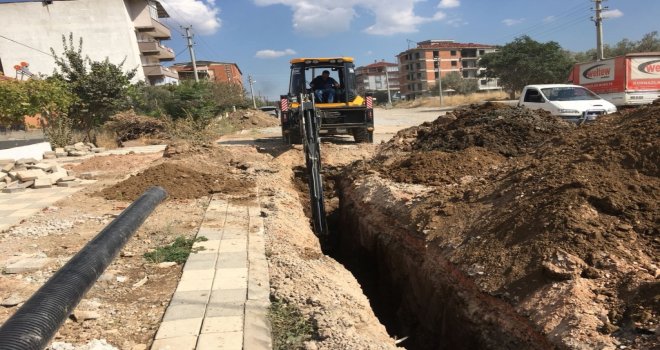 Atatürk Mahallesi'nde Kanalizasyon Çalışması