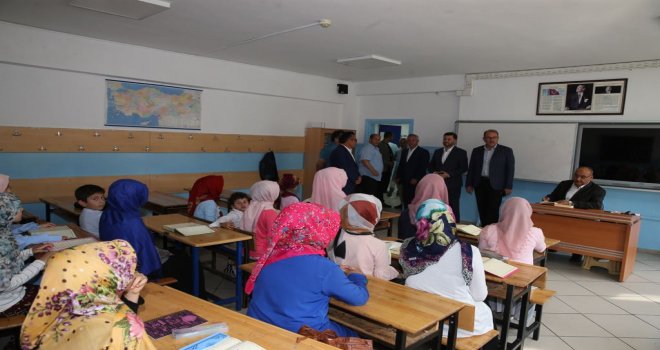 Başkan Hasan Can, Ahmet Yavuz Ortaokulu Öğrencileriyle Bir Araya Geldi