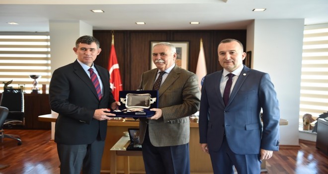 Barolar Birliği Başkanı Feyzioğlu'dan Başkan Gökhan'a Ziyaret