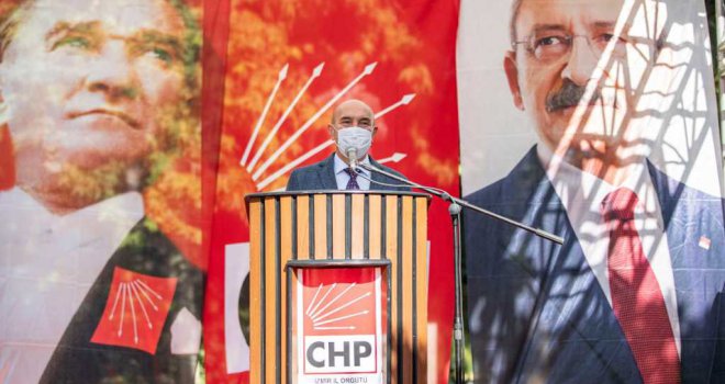 Soyer, CHP İzmir İl Örgütü'nün düzenlediği bayramlaşma törenine katıldı