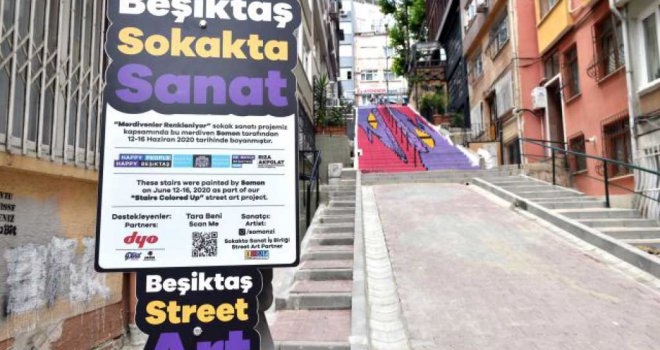 Beşiktaş Sokakta Sanat