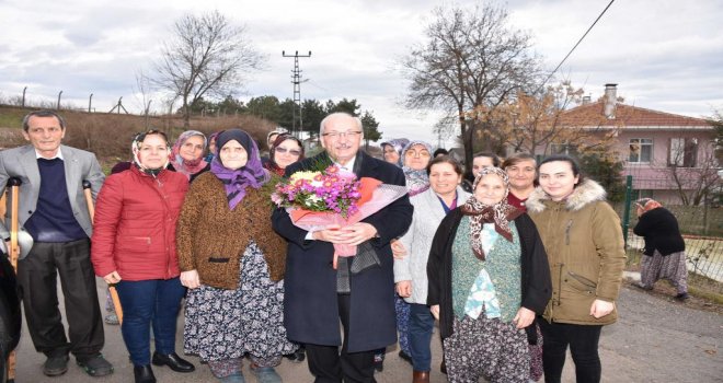 Başkan Kadir Albayrak'a Vatandaşlardan Sevgi Seli
