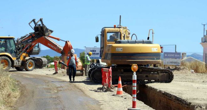 Bodrum Turgutreis'te 26 Bin Metre Kanalizasyon Hattı Tamamlandı