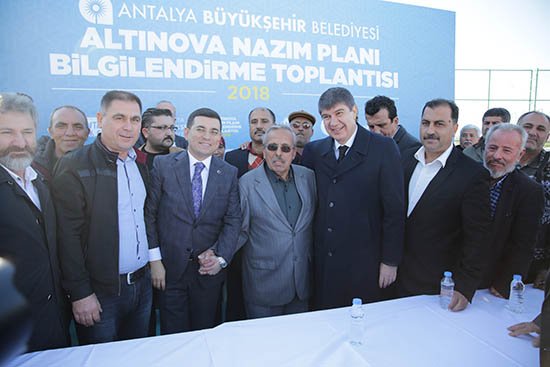 Türel'den Altınova'ya müjdeli haber