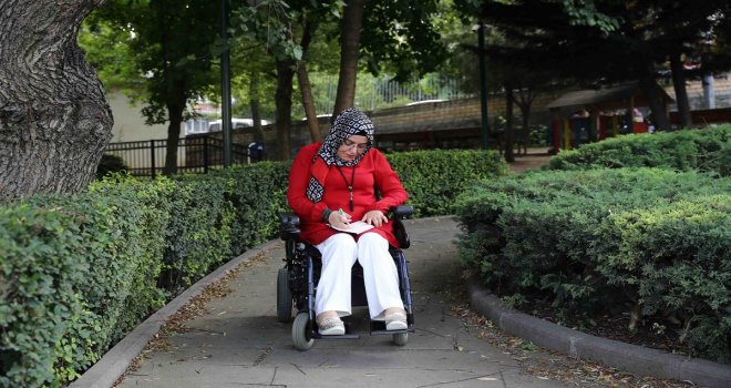 Tekerlekli Sandalye Hayallerini Gerçekleştirmesine Engel Olmadı