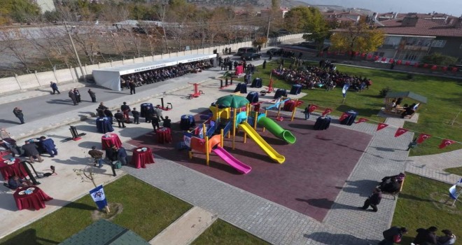 Şehit Mete Sertbaş’ın isminin verildiği  park açıldı.