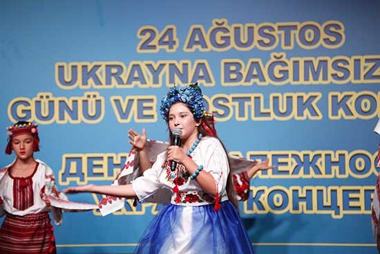 Antalya'da Ukrayna Bağımsızlık Günü kutlandı