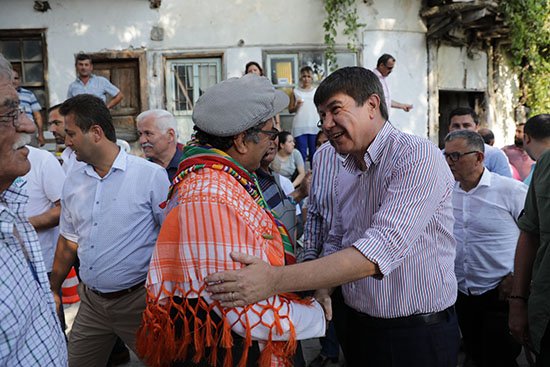Başkan Türel Ernez Bal Festivali'ne katıldı