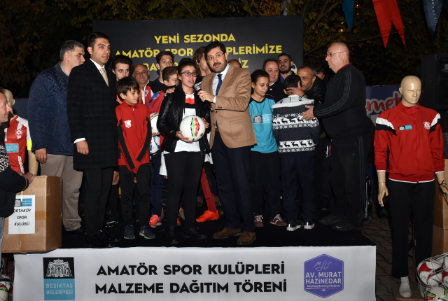 Beşiktaş Belediyesi’nden Amatör Spor Kulüplerine Destek…