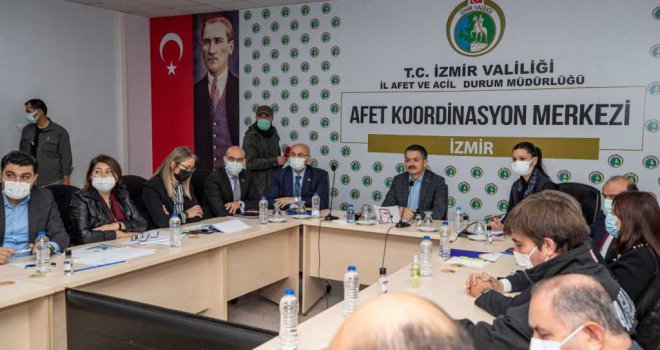 AFAD toplantısında İzmir için işbirliği vurgusu