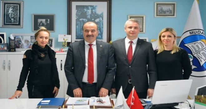 Okul yönetimlerinden  Başkan Türkyılmaz'a teşekkür ziyaretleri
